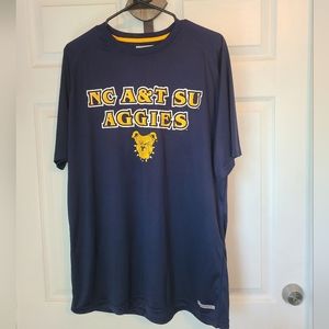 Knights Apparel Section 101 NC A&T Aggies Short Sleeve Shirt, Size: Large